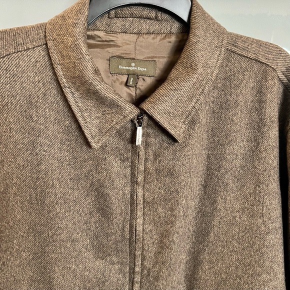 ERMENEGILDO ZEGNA 100% cashmere jacket. Made in Italy. Size XL - Picture 8 of 16